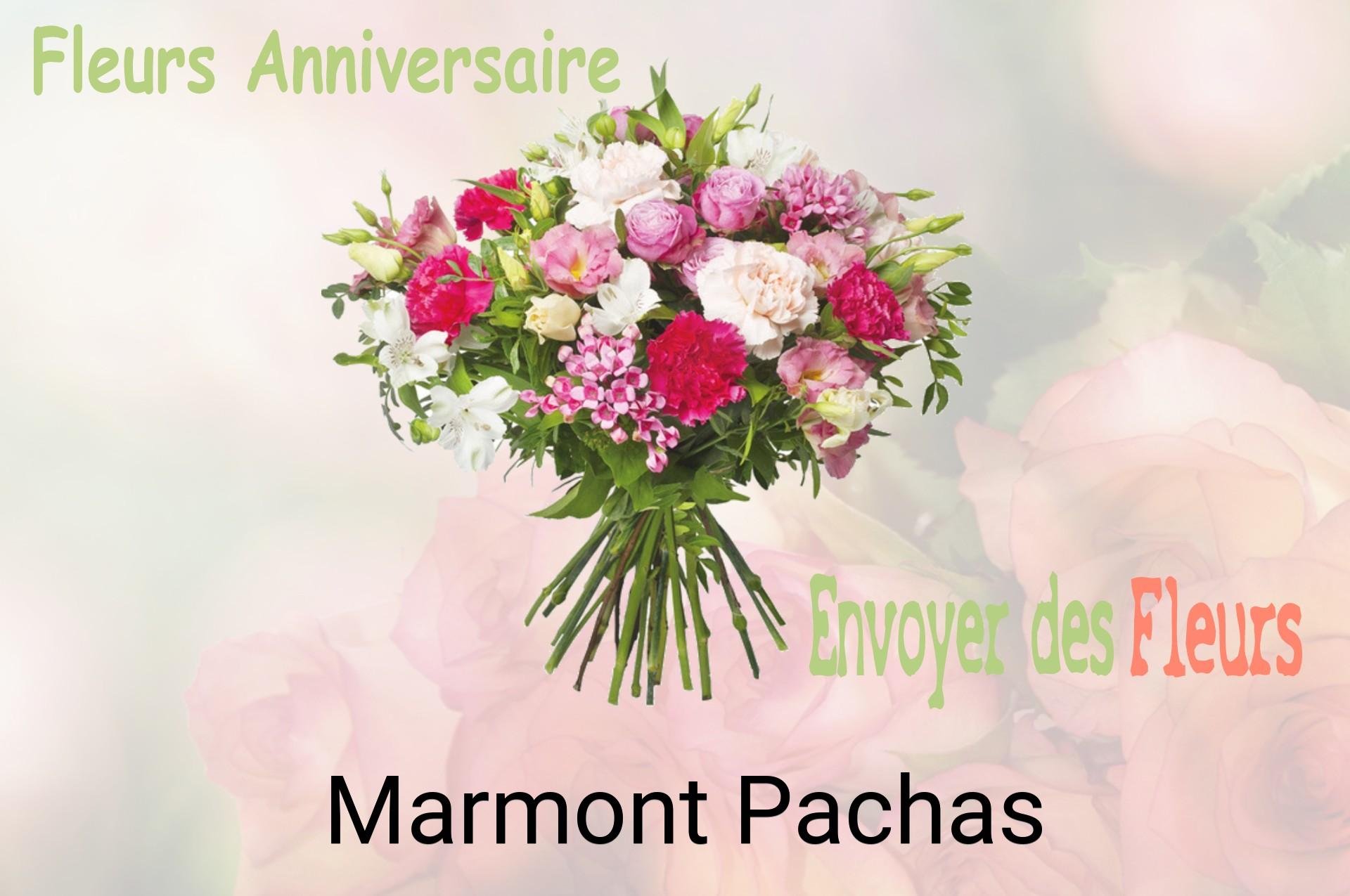 Bouquet de fleurs d’anniversaire livré à Marmont-Pachas